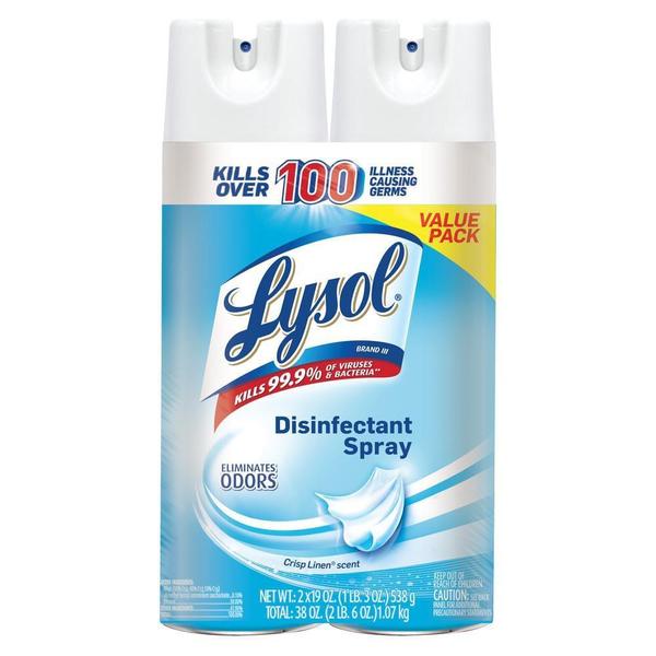 Lysol 19 oz. Disinfectant Spray VALUE PACK (2-Pack)