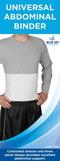 Blue Jay Abdominal Binder, Universal - White