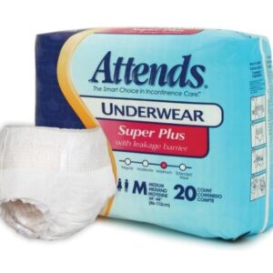 Super Plus Absorbency Protective Underwear by Attends Healthcare
